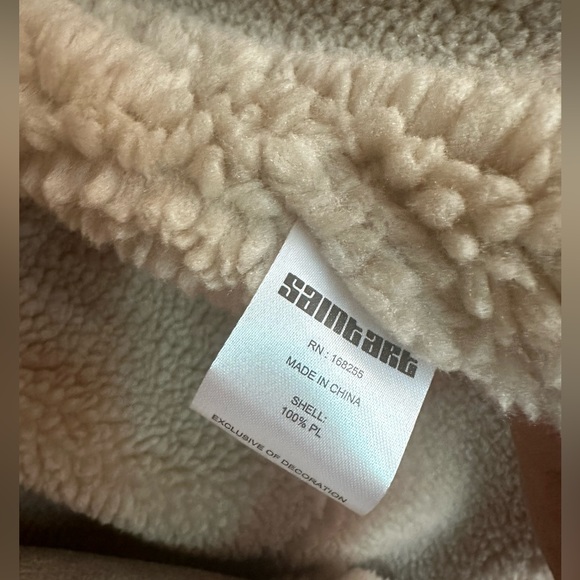 Shearling jacket by SaintArt NWT - Picture 7 of 12